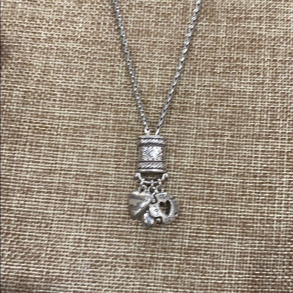 20” Silver Brighton necklace